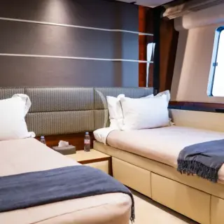 Twin cabin convertible to double