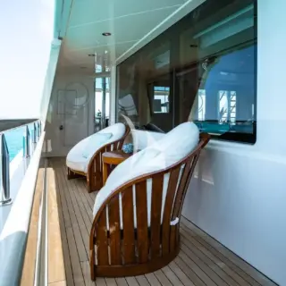 VIP cabin balcony