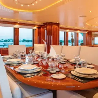 Main deck formal dining
