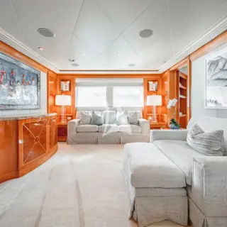 SECOND LOVE - Master stateroom seating area