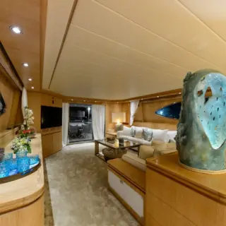 Salon looking cockpit