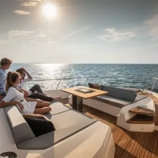Foredeck launge area - sistership