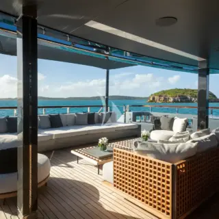 Main Deck Aft Deck seating