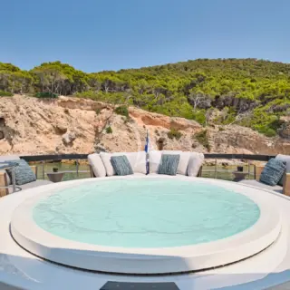 Jacuzzi close up