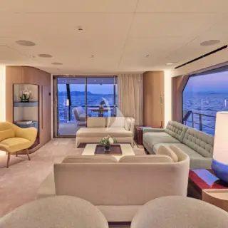 Main Salon evening view
