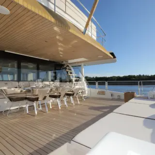 Aft deck