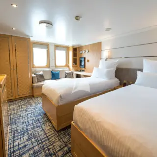 Standard cabin- Twin configuration