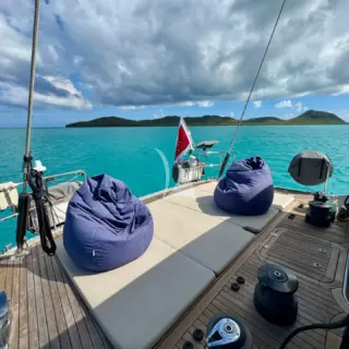KALINDA - Aft Sunbathing Area 