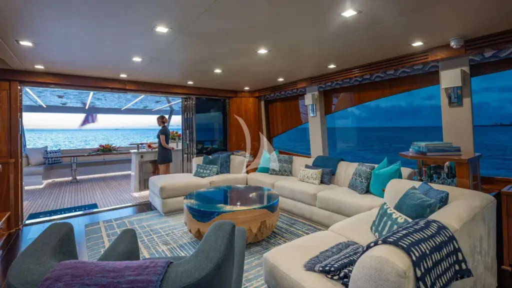 INDIGO - Main Salon looking aft