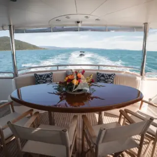 Aft deck