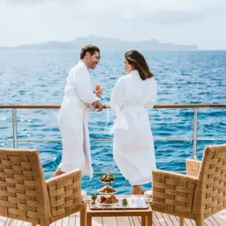 Master cabin balcony