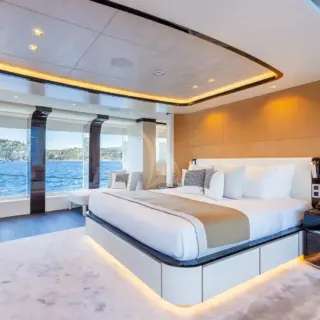 Main deck Principle's stateroom facing to Starboard