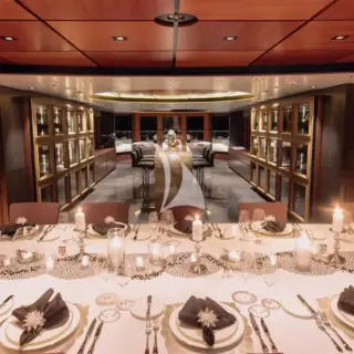 Bridge deck formal dining