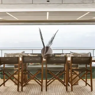 Aft deck
