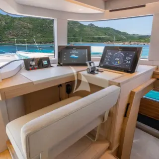 Interior helm station
