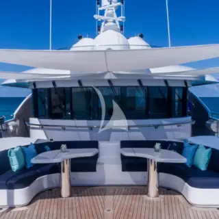 Bow lounge area