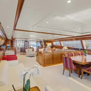 Main deck salon aft view