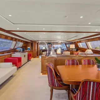 Main deck dining area