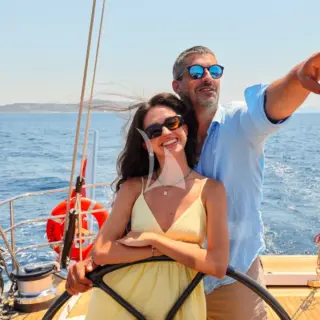 At helm