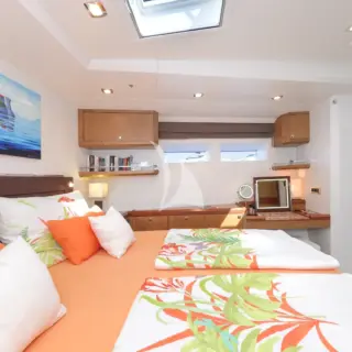 Master cabin side view