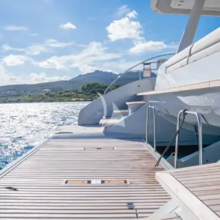 ZENIT - stern swim platform