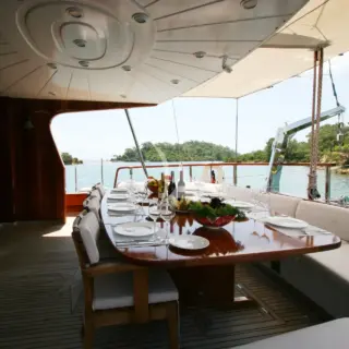 Aft deck