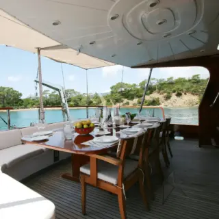 Aft deck