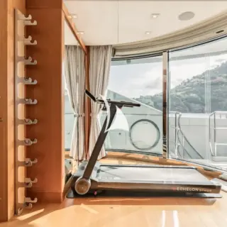 Sundeck air-conditioned gym