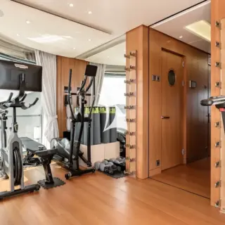 Sundeck air-conditioned gym