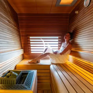 Spa with sauna