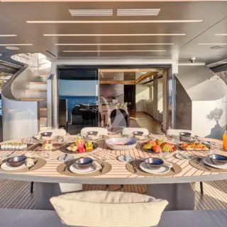 Aft deck