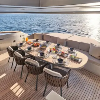 Aft deck