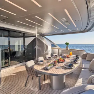 Aft deck