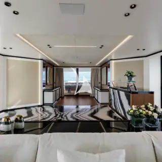 SHE'S A 10 TOO - Main Salon Looking Aft