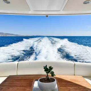 GRACE XI - Aft Deck