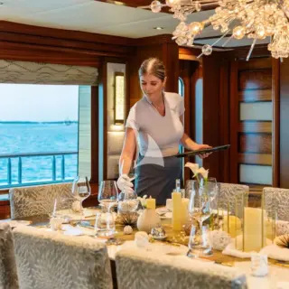 Ocean Club Main Deck Dining Area