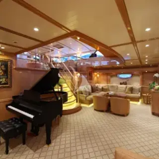 Main salon with grand piano