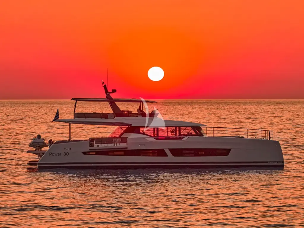CHRISTAL MIO 80 - Sunset on board