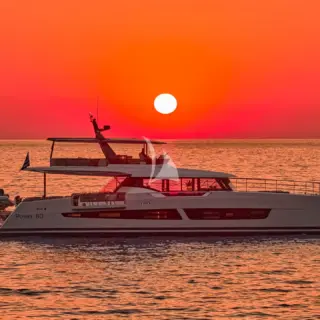 CHRISTAL MIO 80 - Sunset on board