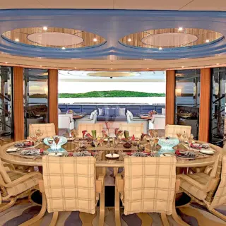 Dining salon main deck aft