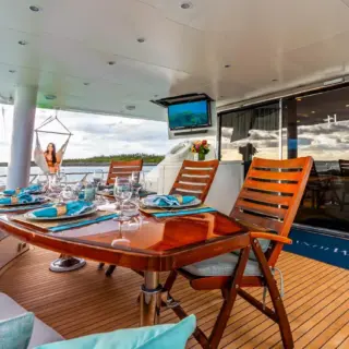 BRANDI WINE - Aft Deck Dining (Seats 8 Guests)