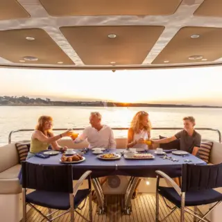 STARDUST OF MARY - Aft deck