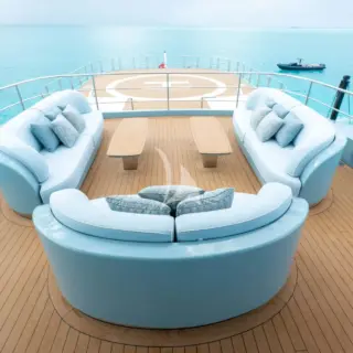 Aft Sun Deck Sofas