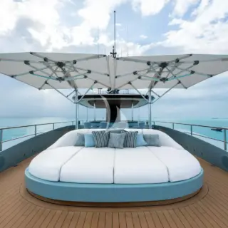 Fwd Sun Deck Lounging