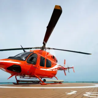 Helicopter on Deck