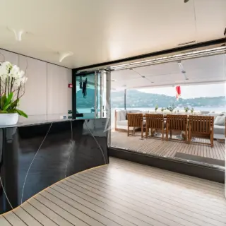 Main deck aft dining