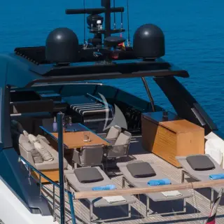 Sundeck without awning