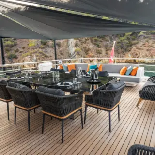 ZEEMAR - bridge deck dining