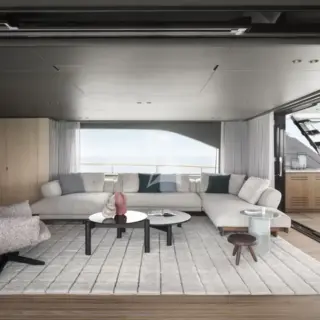 Upper deck lounge