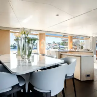 Main deck formal dining